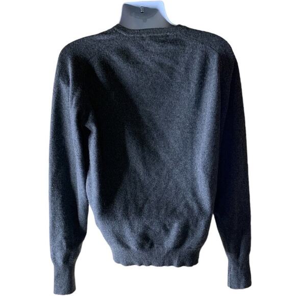 Vintage Garfinckel's 100% Pure Cashmere Sweater Men's Sz XL V-Neck Stretch Tops - Picture 2 of 8